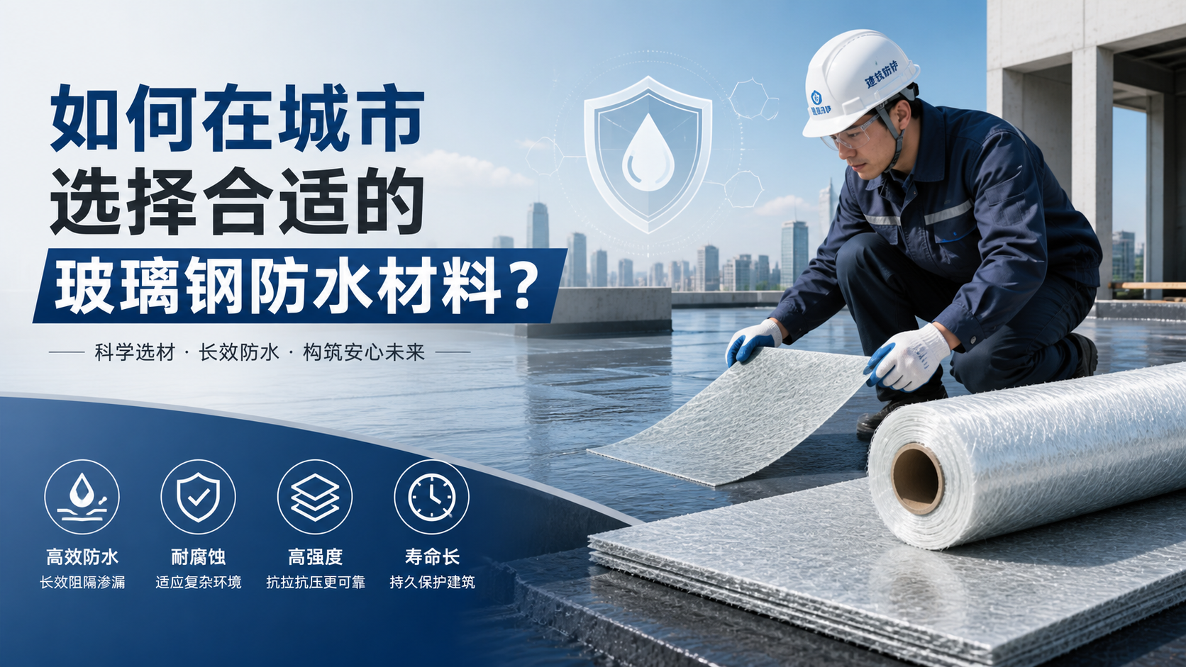 如何在百色选择合适的玻璃钢防水材料？