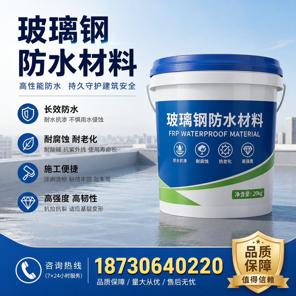 专家解析：玻璃钢防水材料的市场前景分析在 百色
